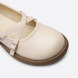 lovevvr - Women Vintage Round Toe Mary Jane