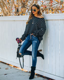 Unwritten Striped Knit Sweater