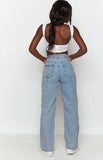 lovefery Tayden High Rise Distressed 90s Flare Denim