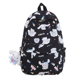 Girl Heart Cute Big Ear Dog Schoolbag Ins Female College Student Junior and Middle School Students Large Capacity School Storage Schoolbag Cute