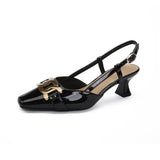 LoveFery Casual Cool High Closed Toe Fairy Heels