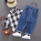 LOVEFERY Boys' Jeans  Spring and Autumn New Children's Clothing Factory Wholesale Toddler Children Teens Boy Student Children's Pants