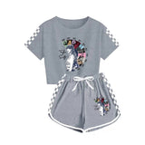 LOVEFERY Taylor Swift Boys and Girls T-shirt Shorts Sports Pajamas Children Suit 926