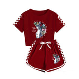 LOVEFERY Taylor Swift Boys and Girls T-shirt Shorts Sports Pajamas Children Suit 926