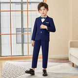 LOVEFERY Boy's Suit Dress Children's Suit  Autumn and Winter New Host Piano Speech Clothing One Piece Dropshipping Suit