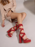 Step Out In Style Block Heels