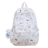 Girl Heart Cute Big Ear Dog Schoolbag Ins Female College Student Junior and Middle School Students Large Capacity School Storage Schoolbag Cute