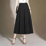 lovefery  Summer New Wide-Leg Pants Loose Casual plus Size Culottes  Fashion Women's Wear Big Harem