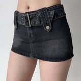 lovefery - Hot Girl Denim Mini Skirt