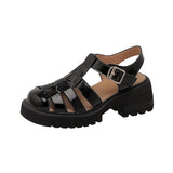 LoveFery New Women's Roman Summer Muffin Chunky Sandals