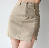 lovefery - New Look Split Denim Skirt