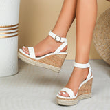 Especially Espadrille Cork Wedges