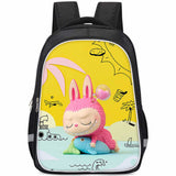 Lapupu Student Schoolbag Large Capacity Primary School Kindergarten Backpack Portable Burden Alleviation Children's Bags