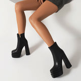 Made For The Drama Platform Booties