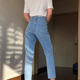 lovefery - Classic Tapered Mom Jeans ~ HANDMADE