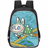 Lapupu Student Schoolbag Large Capacity Primary School Kindergarten Backpack Portable Burden Alleviation Children's Bags