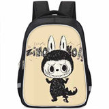 Lapupu Student Schoolbag Large Capacity Primary School Kindergarten Backpack Portable Burden Alleviation Children's Bags