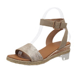 Basic Strap Espadrille Sandals