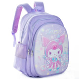 Cute Cartoon Clow M Melody Big Ear Dog KT Hard Shell Fabric Children's Backpack Large Capacity Primary School Student Schoolbag