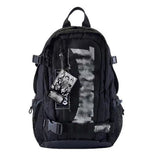 Workwear Functional Backpack Japanese Limited Flame Backpack Super Cool Street Travel Large Capacity Ins Student Schoolbag