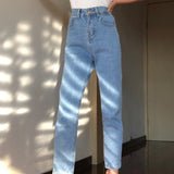 lovefery - Classic Tapered Mom Jeans ~ HANDMADE