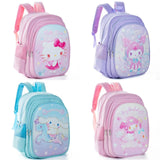 Cute Cartoon Clow M Melody Big Ear Dog KT Hard Shell Fabric Children's Backpack Large Capacity Primary School Student Schoolbag