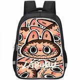 Lapupu Student Schoolbag Large Capacity Primary School Kindergarten Backpack Portable Burden Alleviation Children's Bags