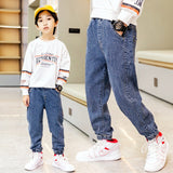 LOVEFERY Boys' Jeans  Spring and Autumn New Children's Clothing Factory Wholesale Toddler Children Teens Boy Student Children's Pants