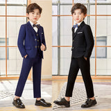 LOVEFERY Boy's Suit Dress Children's Suit  Autumn and Winter New Host Piano Speech Clothing One Piece Dropshipping Suit