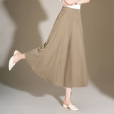 lovefery  Summer New Wide-Leg Pants Loose Casual plus Size Culottes  Fashion Women's Wear Big Harem