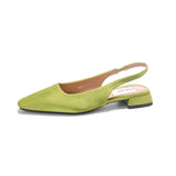 LoveFery Women's Toe High Summer French Style All-matching Closed Heels