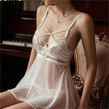 lovefery Strappy Chest Cami Lingerie Set