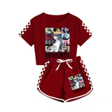 LOVEFERY Taylor Swift Boys and Girls T-shirt Shorts Sports Pajamas Children Suit 926