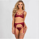 lovefery Strappy Lace Lingerie Set