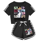 LOVEFERY Taylor Swift Boys and Girls T-shirt Shorts Sports Pajamas Children Suit 926