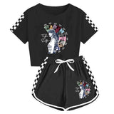 LOVEFERY Taylor Swift Boys and Girls T-shirt Shorts Sports Pajamas Children Suit 926