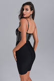 lovefery Peyton Rhineston Corset Bandage Dress