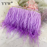 LoveFery - Luxury Ostrich Feather Evening Bags For Women  Chain Shoulder Crossbody Bag Tassel Party Clutch Purse Green Wedding Handbags