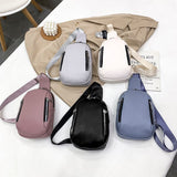 lovefery - Women Bag Chest Bag Women's New Korean Style Fashion Simple Crossbody Bag Ins Trendy Female Shoulder Bags Fashion Messenger Pack