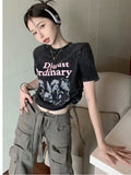 lovefery trousers summer popular light-colored women's new temperament trend wide-leg pants Japanese fashion zipper jeans