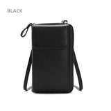 lovefery - Fashion Ladies Small Crossbody Messenger Bags Women Shoulder Bag Phone Wallet Mini PU Leather Card Holder Female Purse