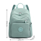 lovefery - Travel Nylon Women Backpack Casual Waterproof Youth Lady School Bag Female Daypack Women's Shoulder Bags Rucksack Mochilas