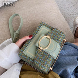 LoveFery - Trendy Wide Strap Shoulder Bags For Women Luxury Designer Lady Handbags And Purses Fashion Chain Messenger Crossbody Bags