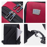 lovefery - Men Multifunction Chest Bag Fashion Shoulder Bag Business Travel Messenger Pack Waterproof Crossbody Pack For Male Women Female