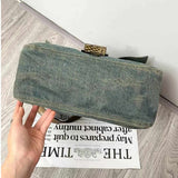 LoveFery -  New Denim Handbags For Women Korean Fashion Shoulder Bag High Capacity Underarm Bag For Women Versatile Female Shoulder Bag