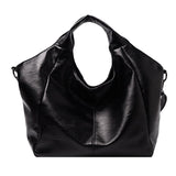 LoveFery - Fashion Women Handbags Female Large Shoulder Bags For Travel Weekend Shopping Feminine Bolsas Soft Leather White Messenger bag