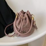 LoveFery - Trendy Brand Designer VELOUR Bucket Shoulder Crossbody Bags Women Handbags and Purse New Lady&#39;s Messenger Bags High Quality