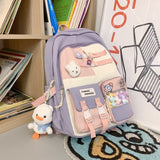 lovefery - Fashion Girls Waterproof Bookbag Women Laptop Mochila Student Kawaii Shoulder Bag Backpack Teens Schoolbag Cute Travel Rucksack