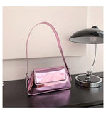 Luxury Designer Laser Women Armpit Bag Silver Chic Female Shoulder Bags Party Clutches Trend Lady Purses And Handbags