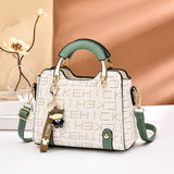 LoveFery - New Fashion Brand Printing Shoulder Bags Designer Small Square Bag Handbag Simple Texture Messenger Bag Designer Women's Bag